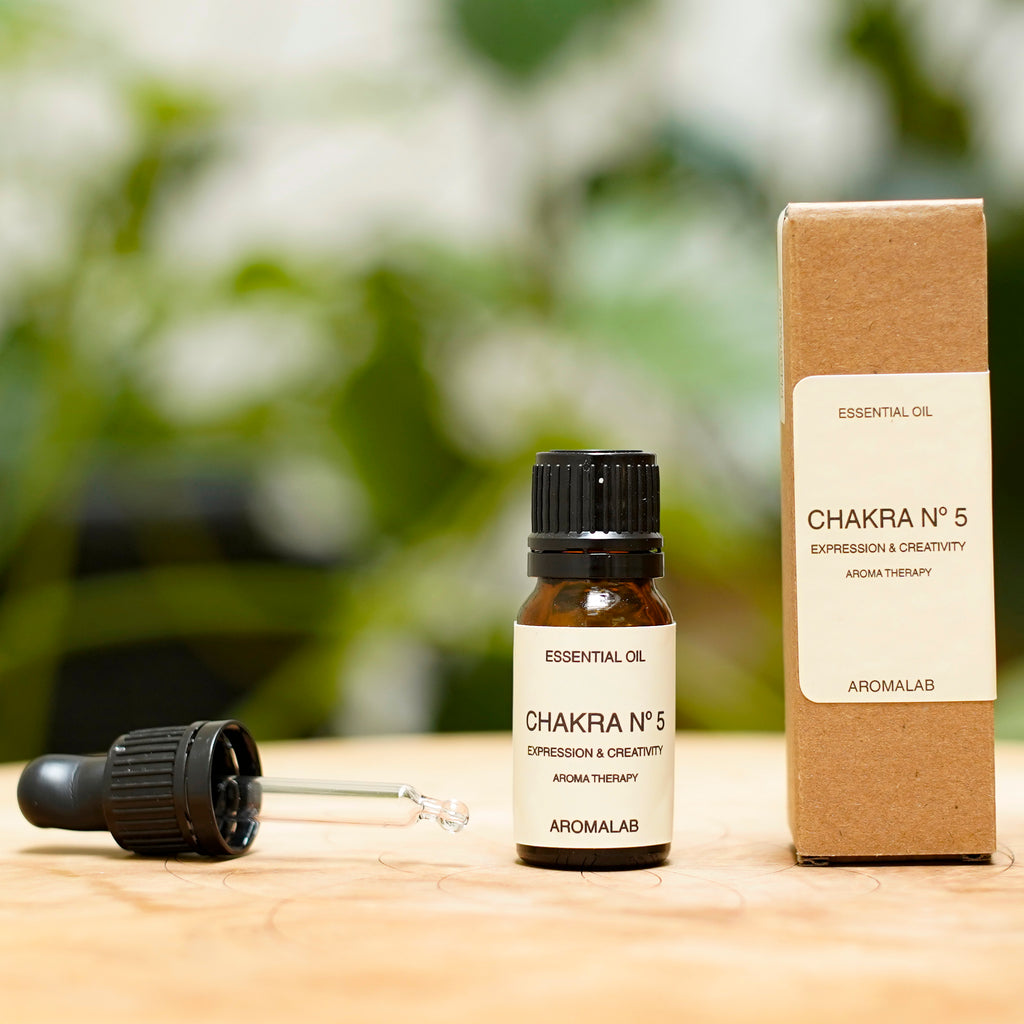 Synergie d'huiles essentielles bio Chakra n°5