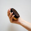 Brosse de massage à sec Body Ionic, dotée de poils de cuivre activant la circulation et l'énergie, le Centre Elément