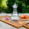 carafe en verre géométrie sacrée platine photo Hugo Rosanis