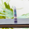 pointe fluorite multicolore